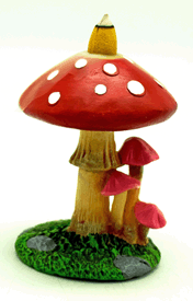 Mushroom Backflow Incense Burner